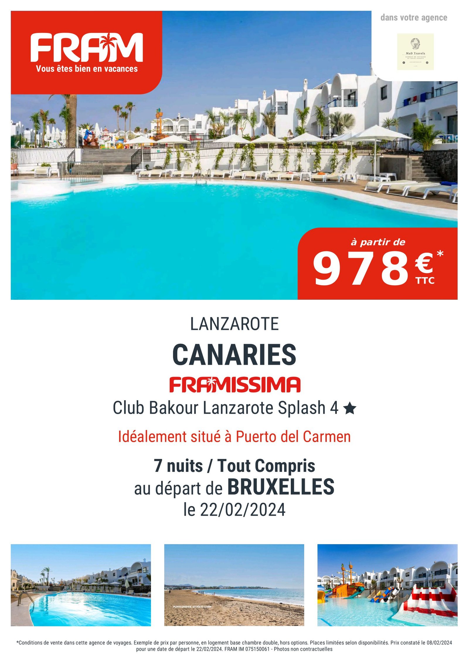 Promotions Mad Travels FEV 24 - Canaries
